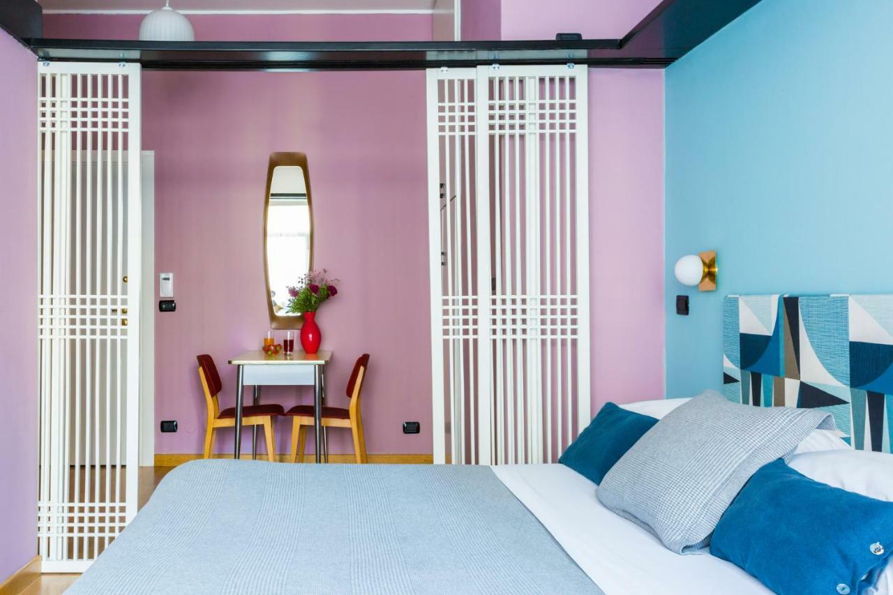 Lovely Studio With Terrace In The Heart Of Milaan Buitenkant foto