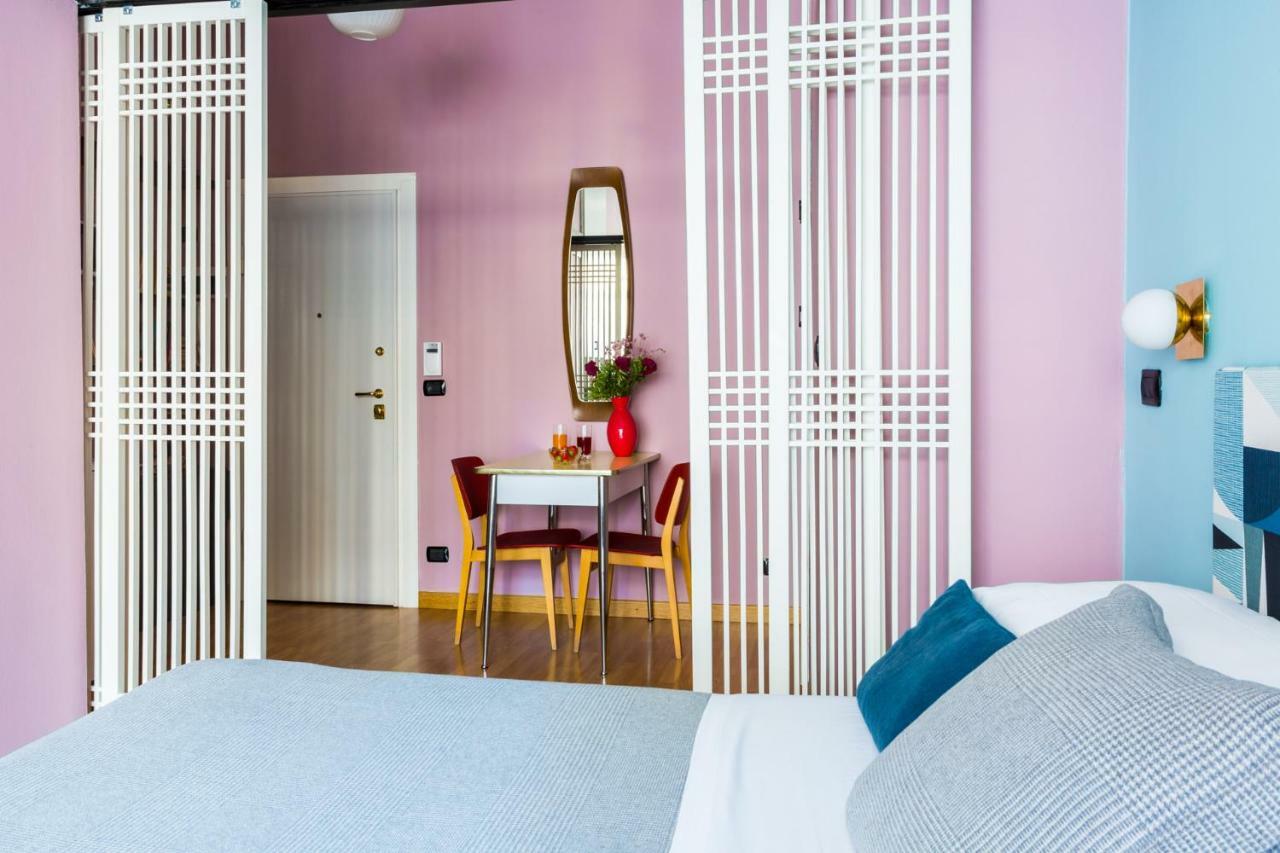 Lovely Studio With Terrace In The Heart Of Milaan Buitenkant foto