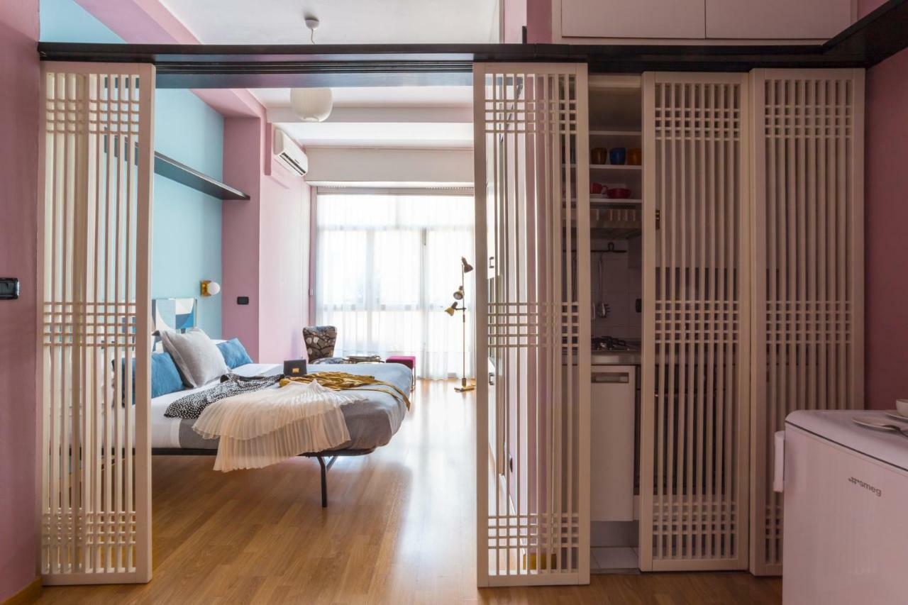 Lovely Studio With Terrace In The Heart Of Milaan Buitenkant foto